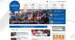 Desktop Screenshot of lesherbiers.fr